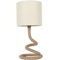 Marina Rope Table Lamp - Cream