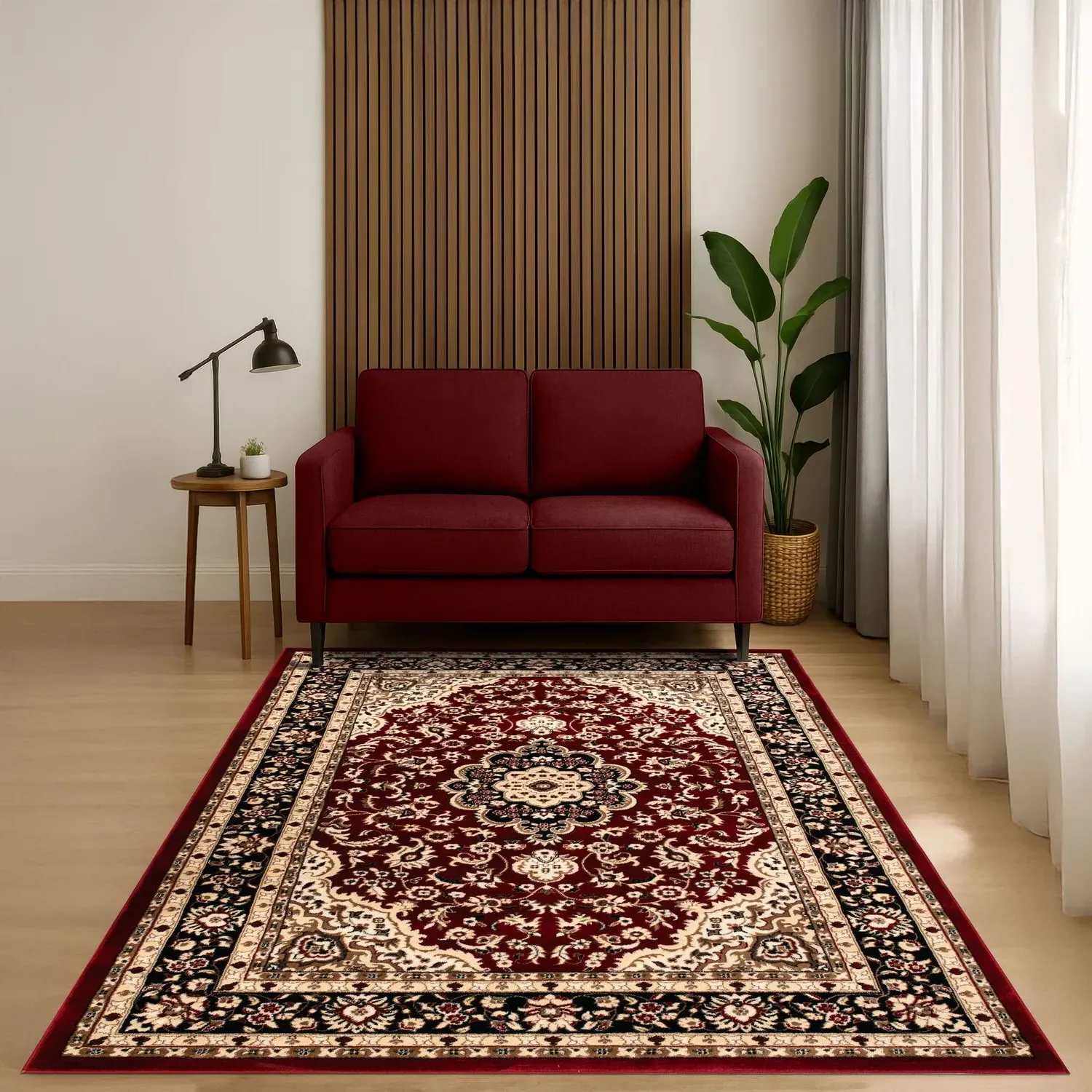 Marmaris 120cm Rug - Red