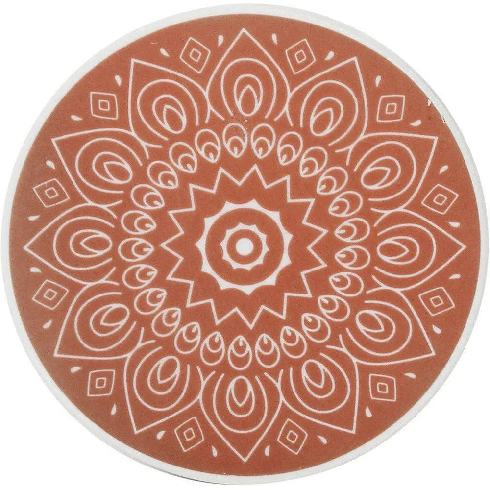 Marrakesh Ceramic Coaster - Grey