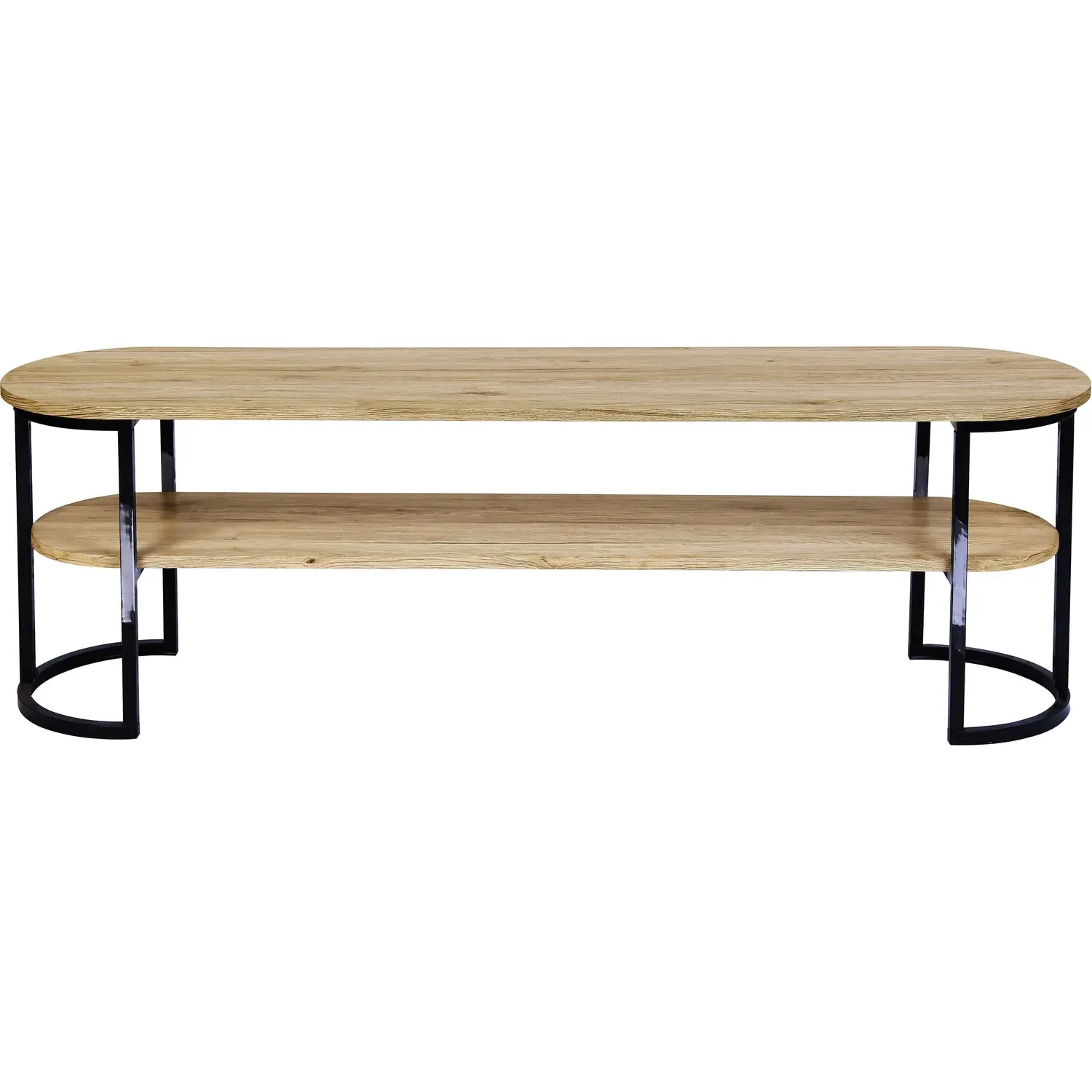 Marseille TV Unit with Storage - Light Oak