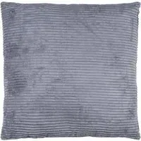 Mason Ribbed Cushion - Graphite