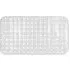 Massage Bath Mat with Suction Cups - Transparent, PVC