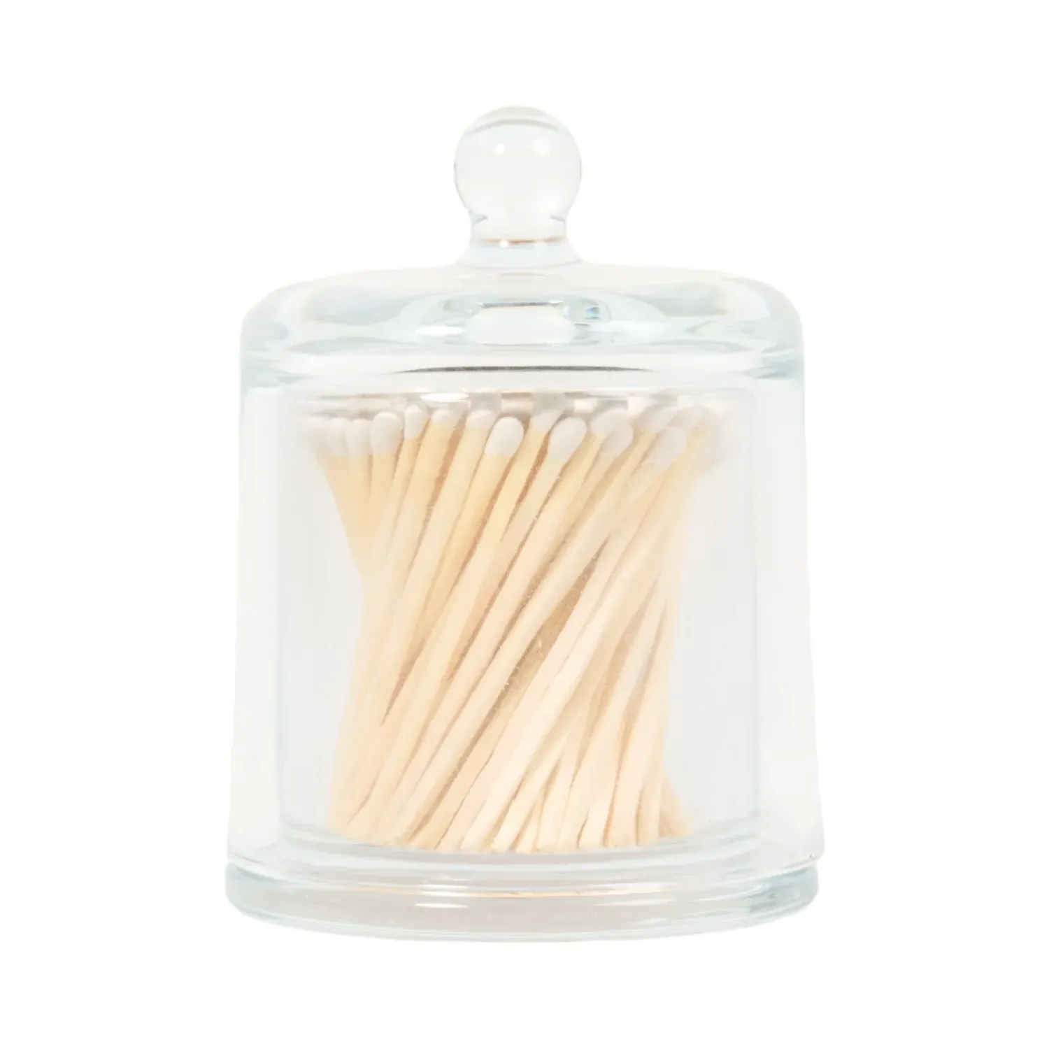 Matches in Glass Jar - Clear