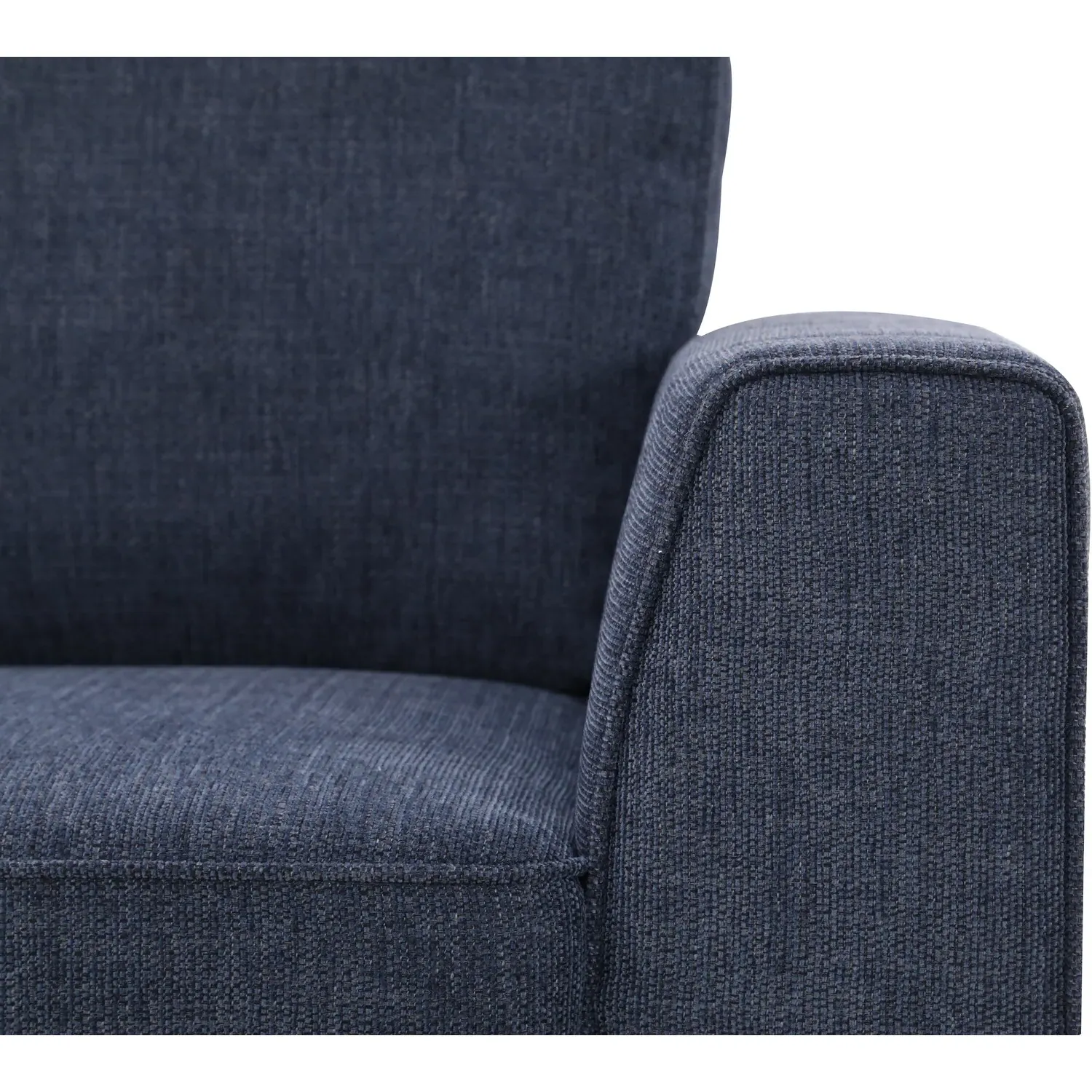 Matilda 3-Seater Sofa with Cupholders - Blue