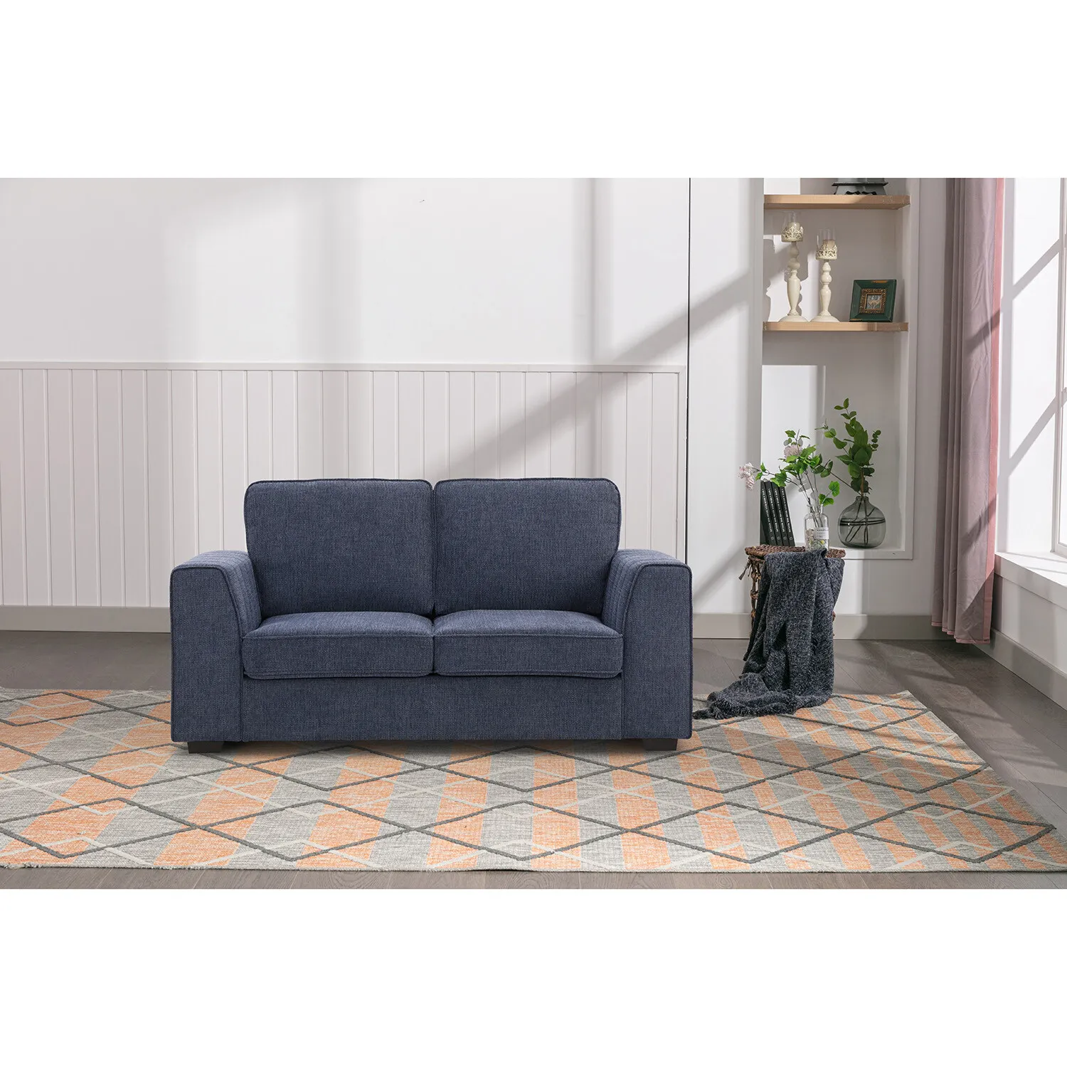 Matilda Chair with Cupholders - Blue