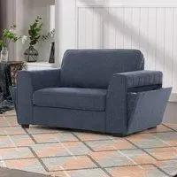 Matilda Chair with Cupholders - Blue