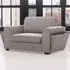 Matilda Sofa Chair with Cupholders - Grey, Fabric
