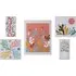 Matisse Inspired Wall Art 5 Pack - White