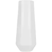 Matt Ivory Vase - White