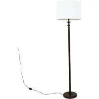 Maybelle Floor Lamp - White and Black