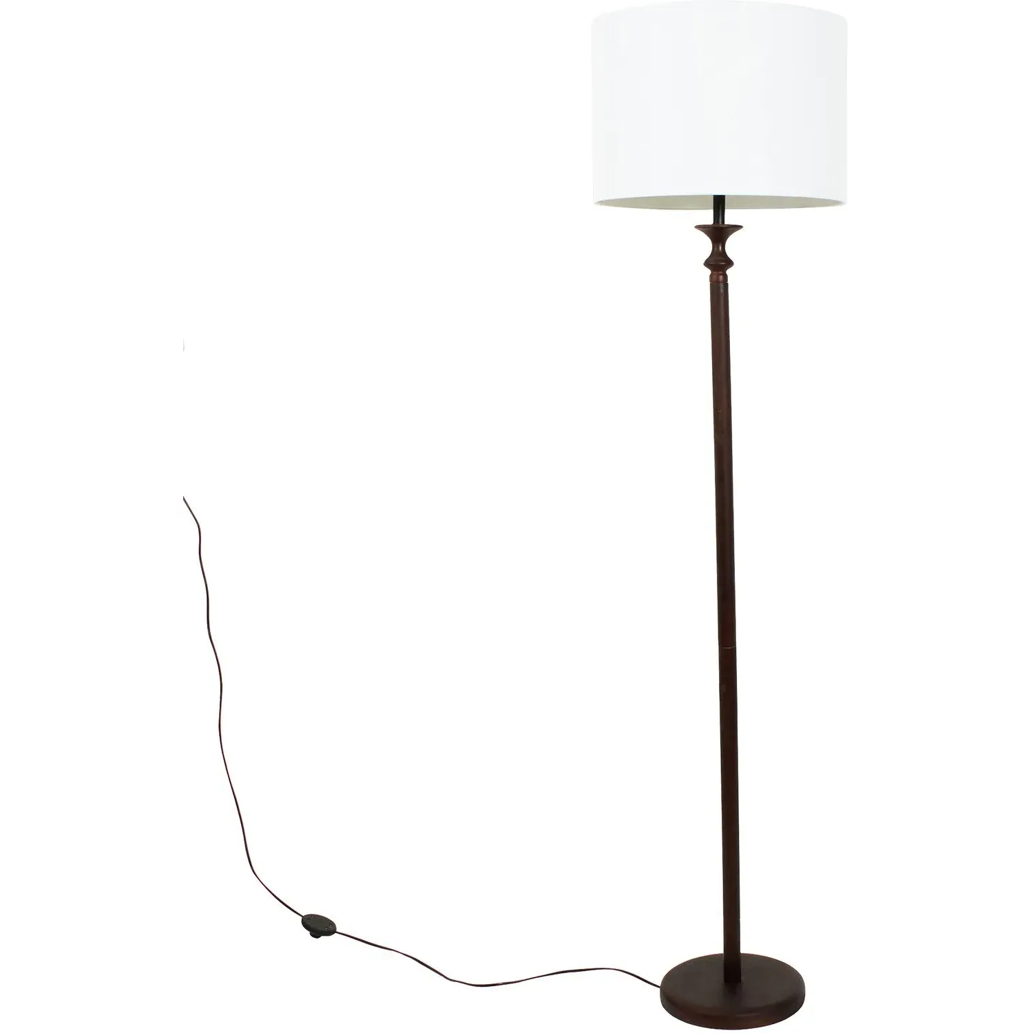 Maybelle Floor Lamp - White and Black image