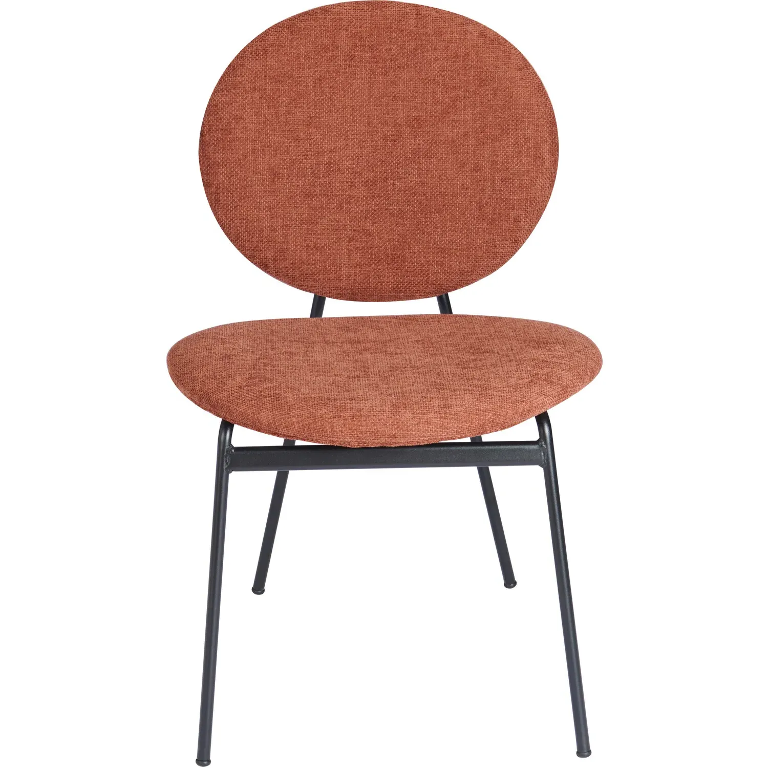 Maybury Pair of Dining Chairs - Burnt Orange