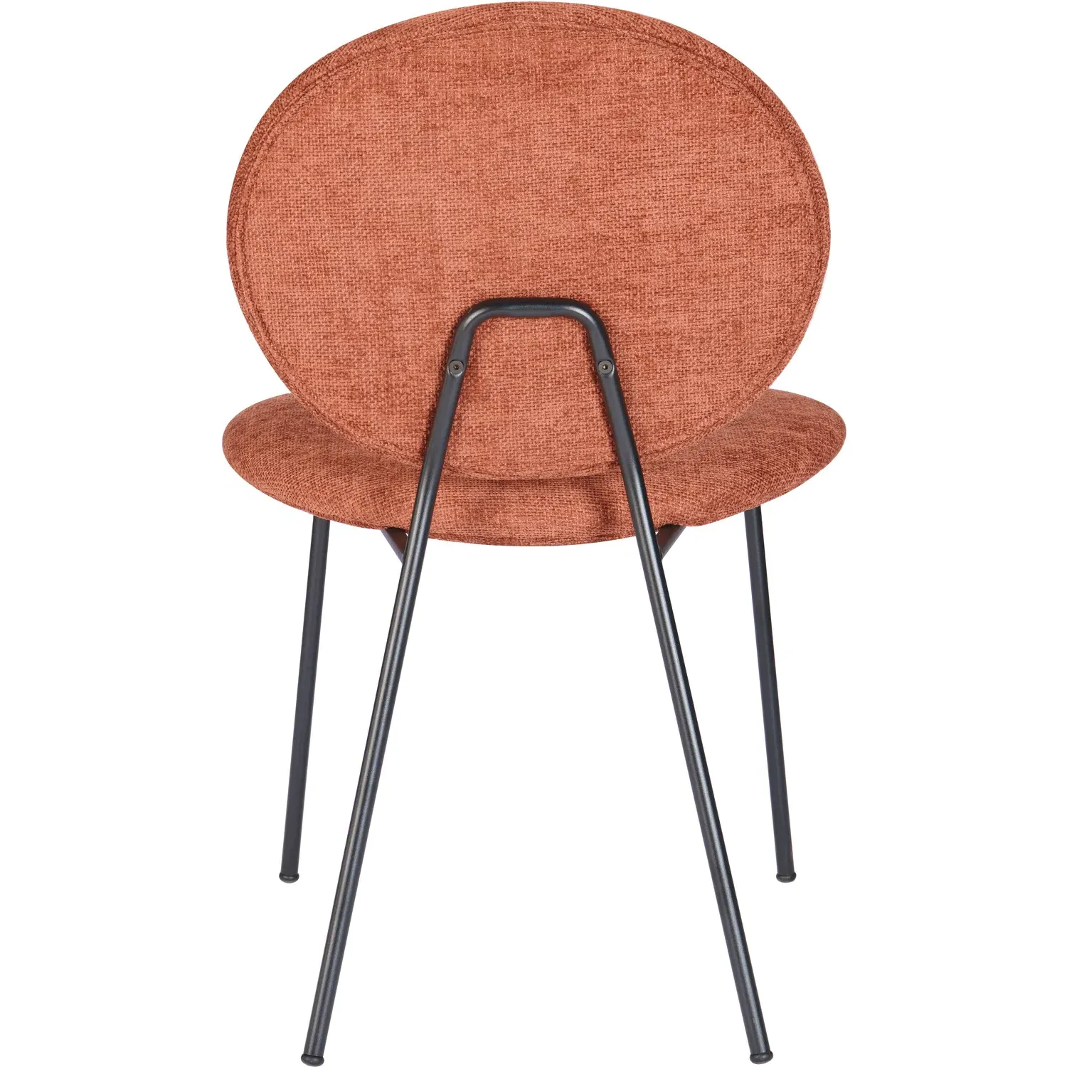 Maybury Pair of Dining Chairs - Burnt Orange