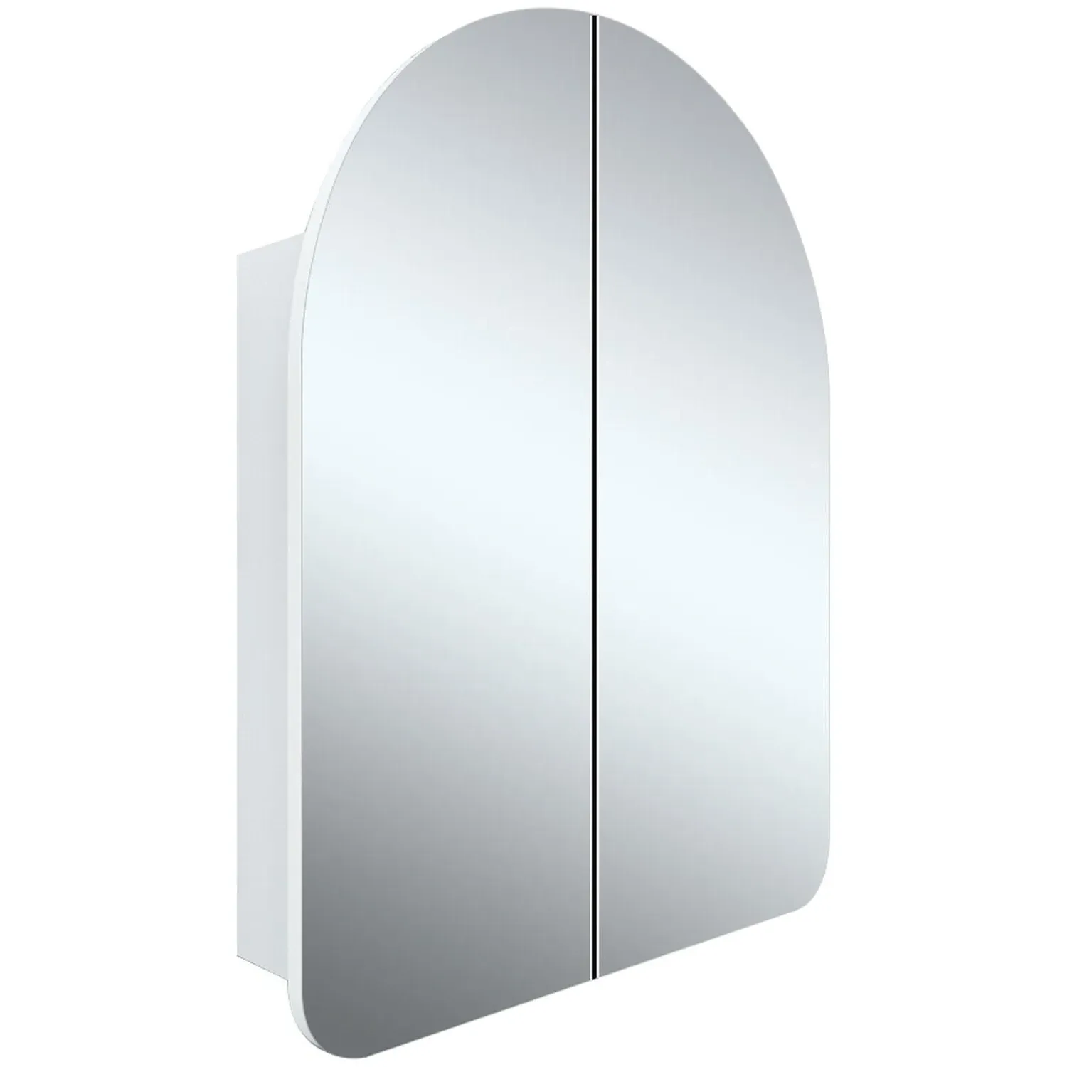 Mayfair Arch Mirror Cabinet - White image