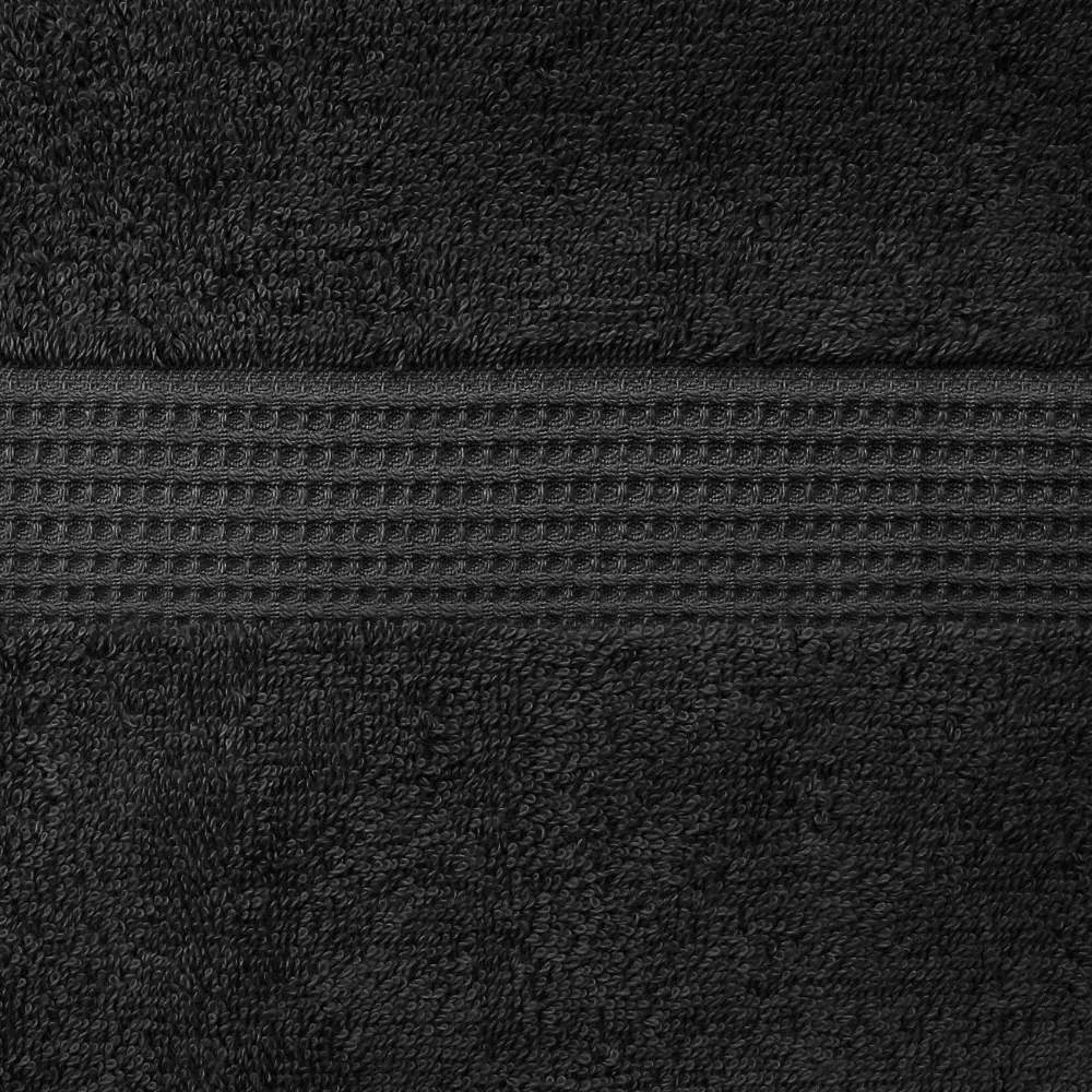 Mayfair Egyptian Cotton Bath Towel Set of 2 - Black