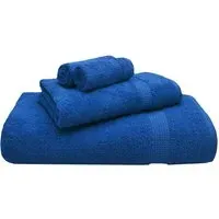 Mayfair Egyptian Cotton Bath Towel Set of 2 - Blue