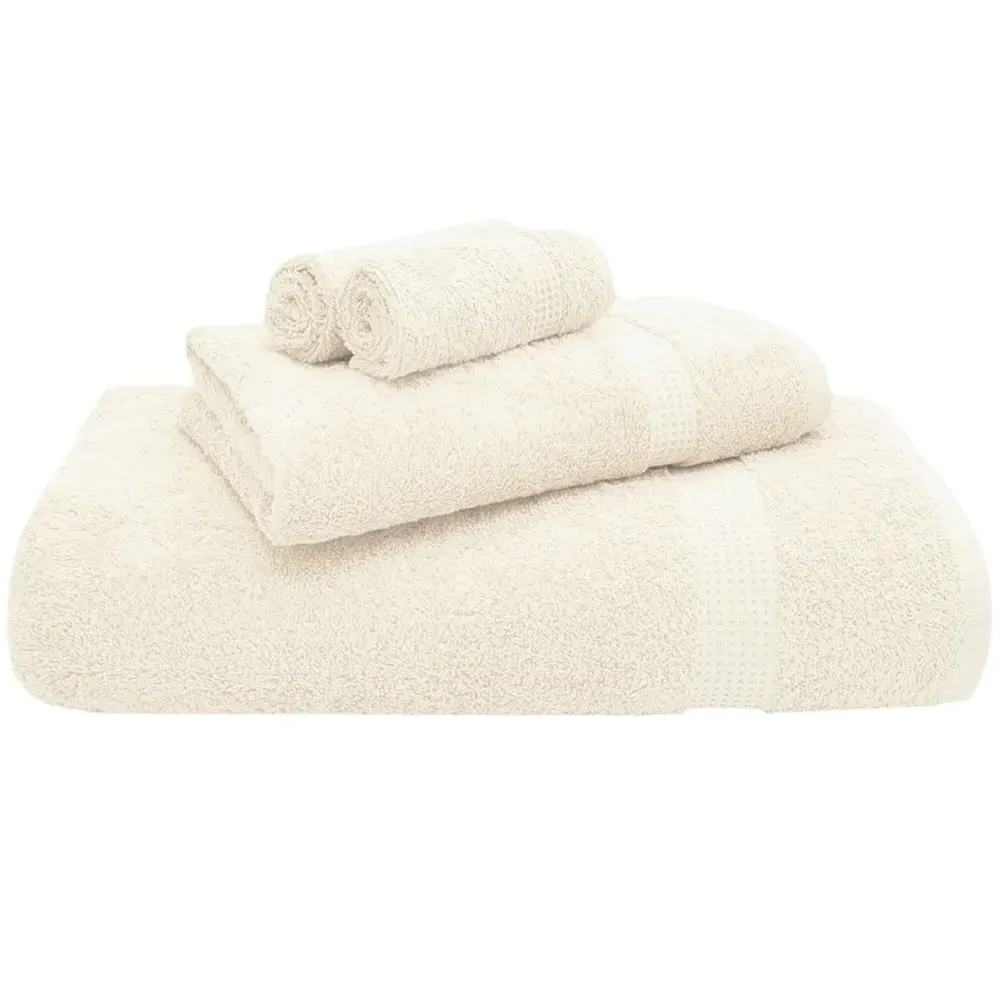 Mayfair Egyptian Cotton Bath Towel Set of 2 - Cream