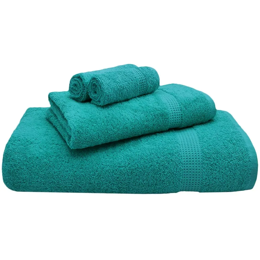 Mayfair Egyptian Cotton Bath Towel Set of 2 - Green