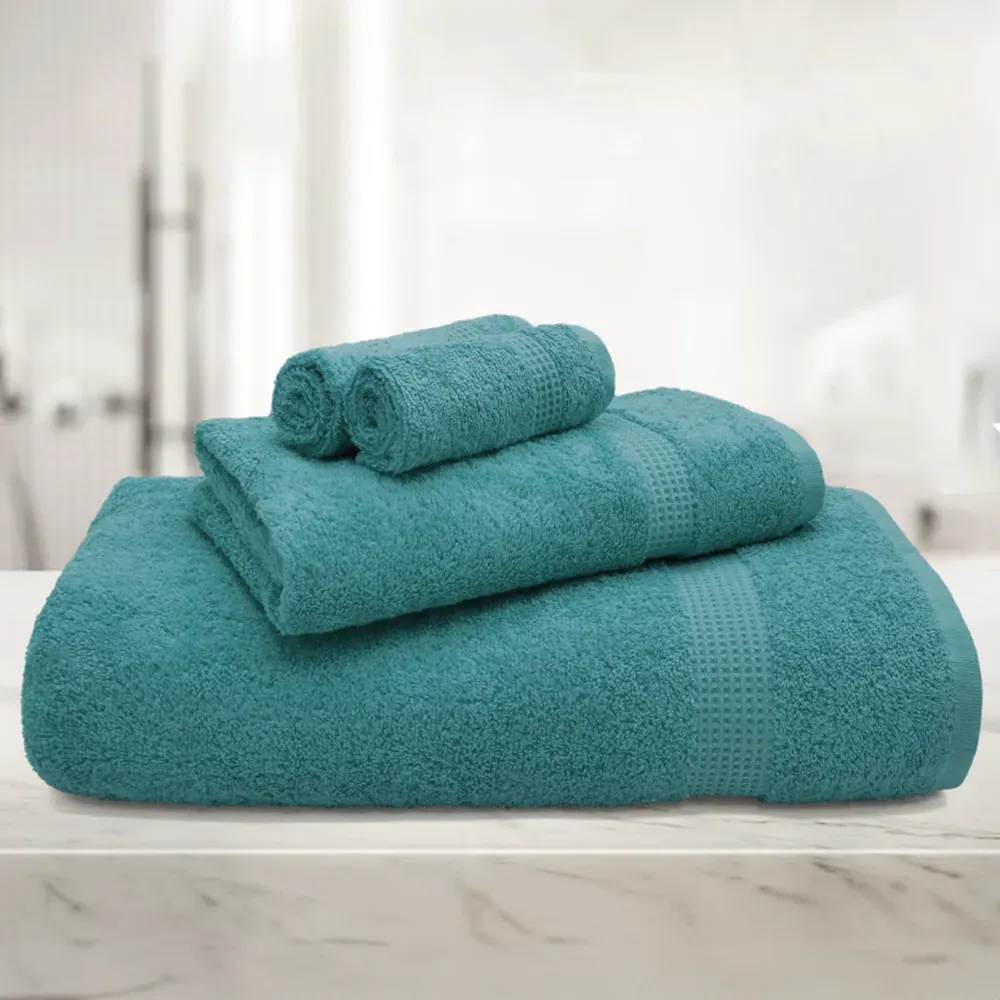 Mayfair Egyptian Cotton Hand Towel Set of 2 - Ocean Blue