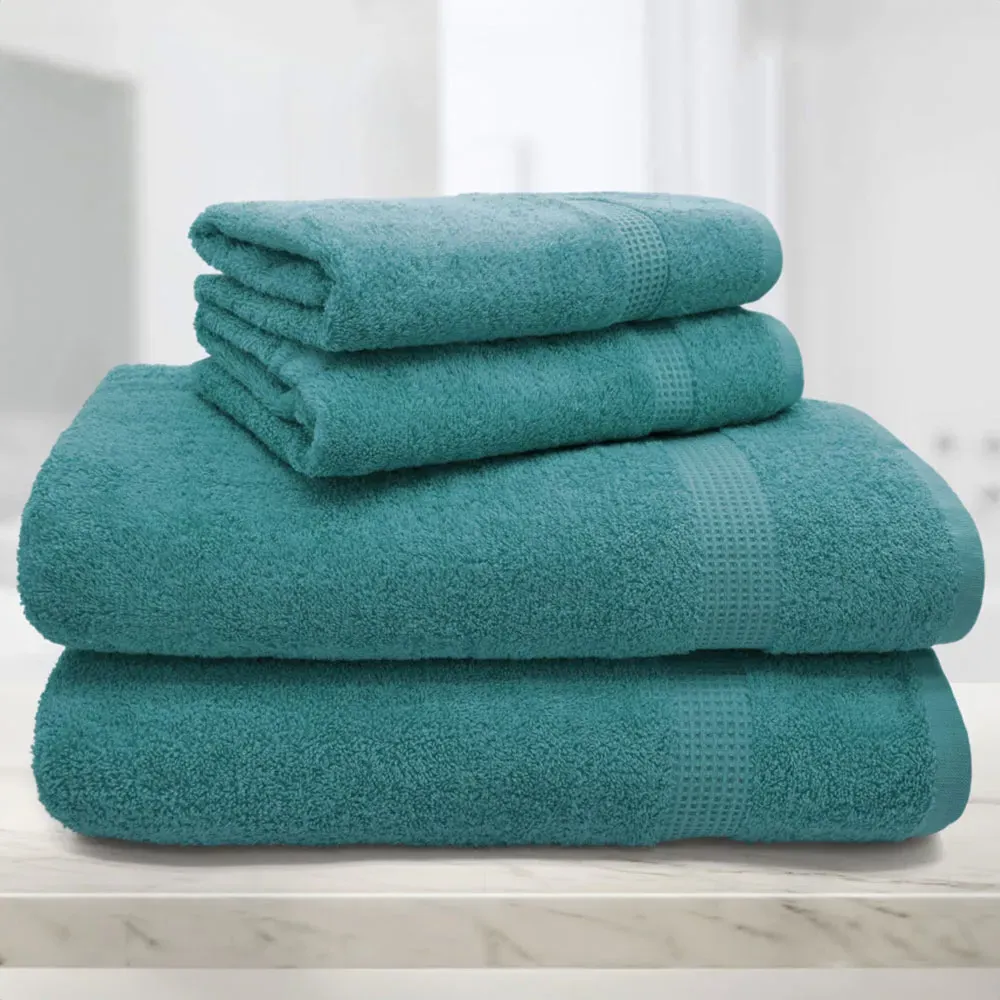 Mayfair Egyptian Cotton Hand Towel Set of 2 - Ocean Blue