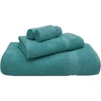 Mayfair Egyptian Cotton Hand Towel Set of 2 - Ocean Blue