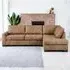 Mayfair Large Right-Hand Corner Sofa - Brown