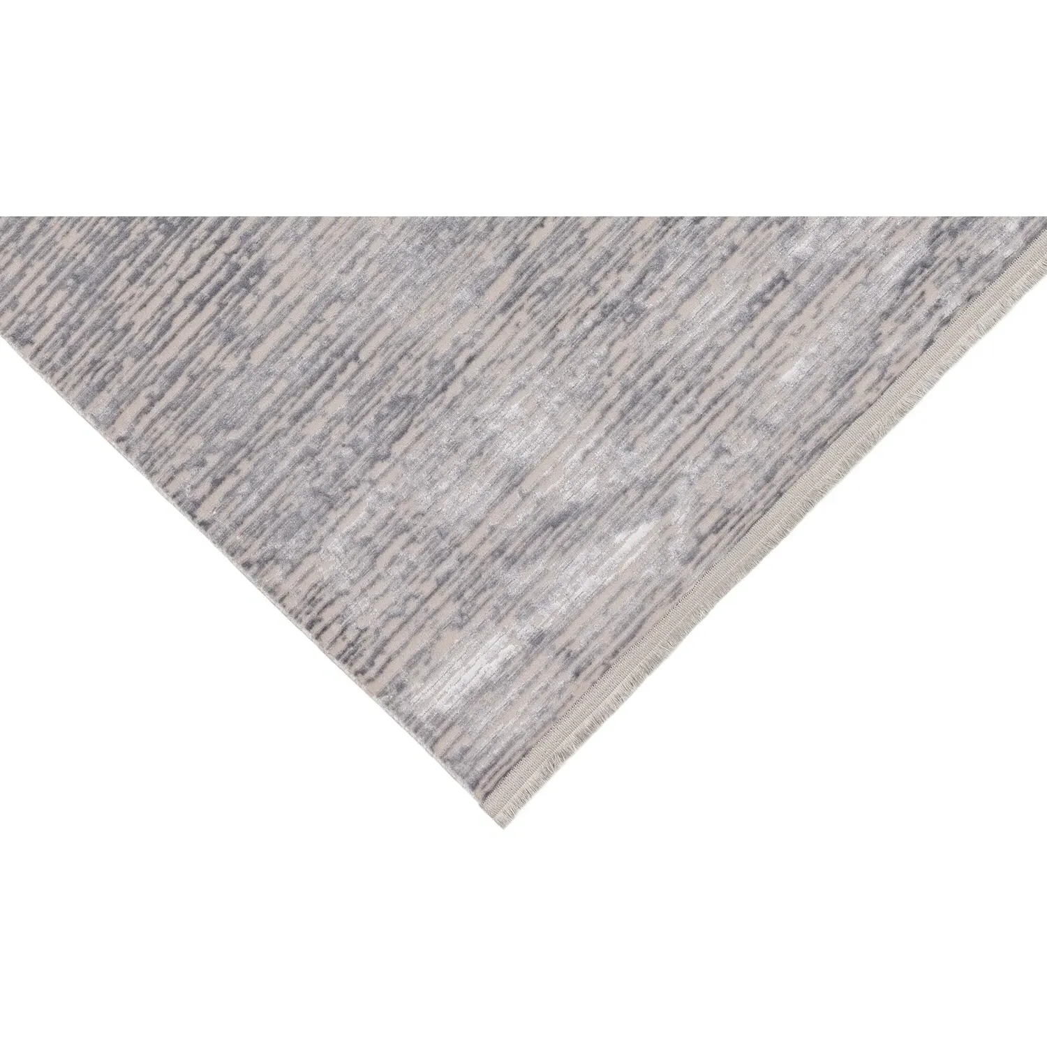 Mazic Capri 120cm Rug with Fringe - Silver Teal