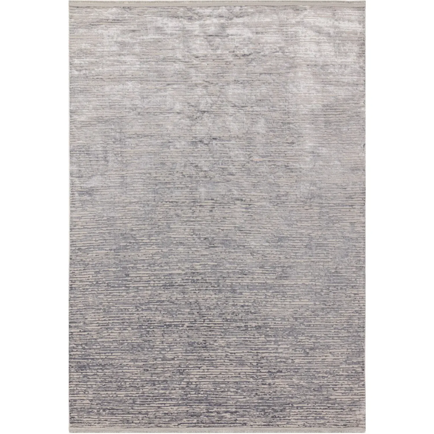 Mazic Capri 120cm Rug with Fringe - Silver Teal
