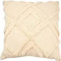 Medina Tufted Cushion 50 x 50cm - Natural