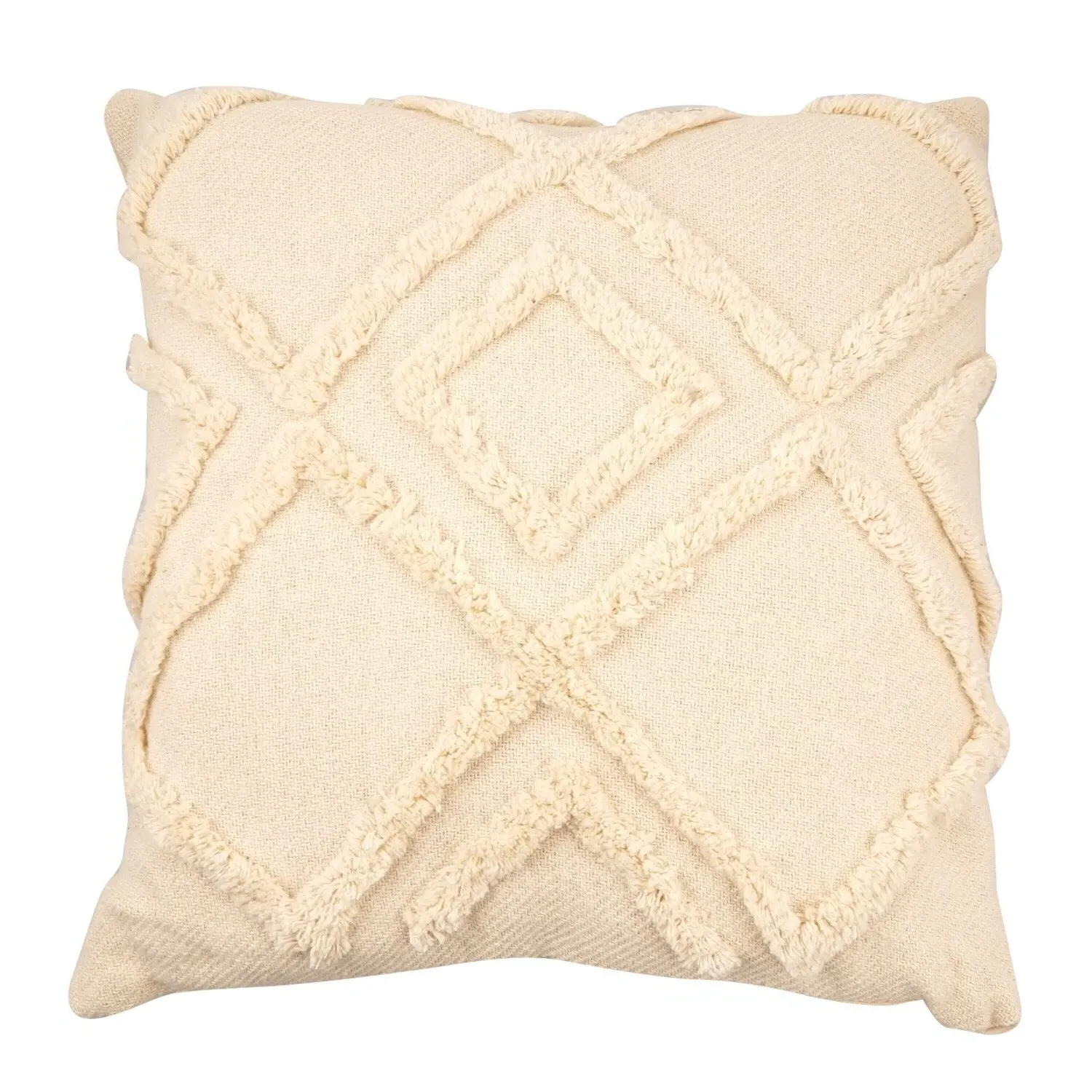 Medina Tufted Cushion 50 x 50cm - Natural