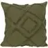Medina Tufted Cushion - Khaki