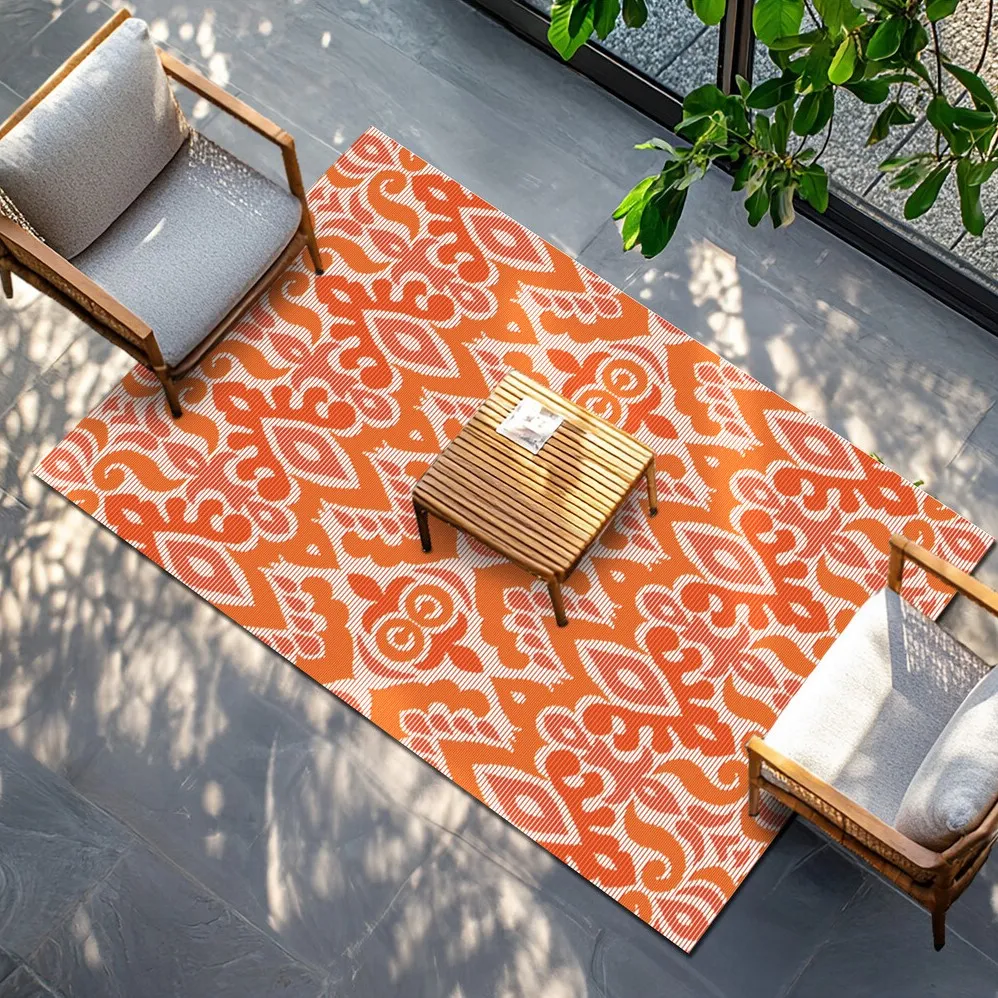 Meknes Outdoor Rug - Orange image