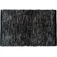 Melange Shimmer Rug - Black