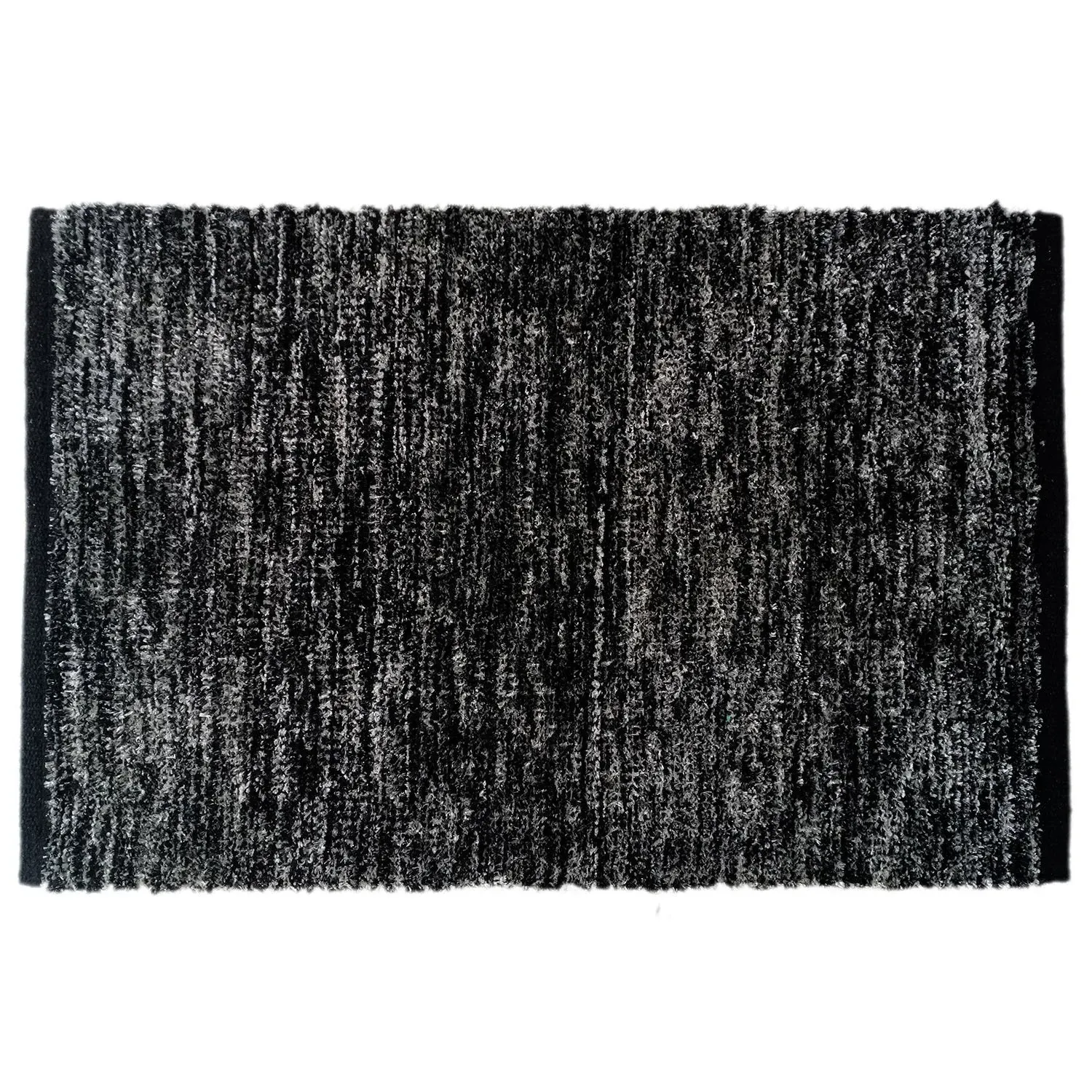 Melange Shimmer Rug - Black image