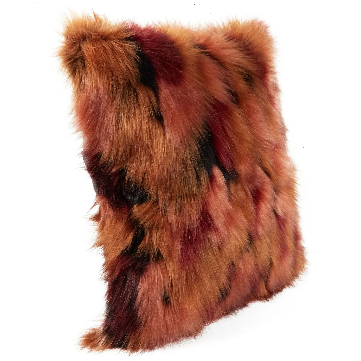 Melba Fur Cushion - Brown