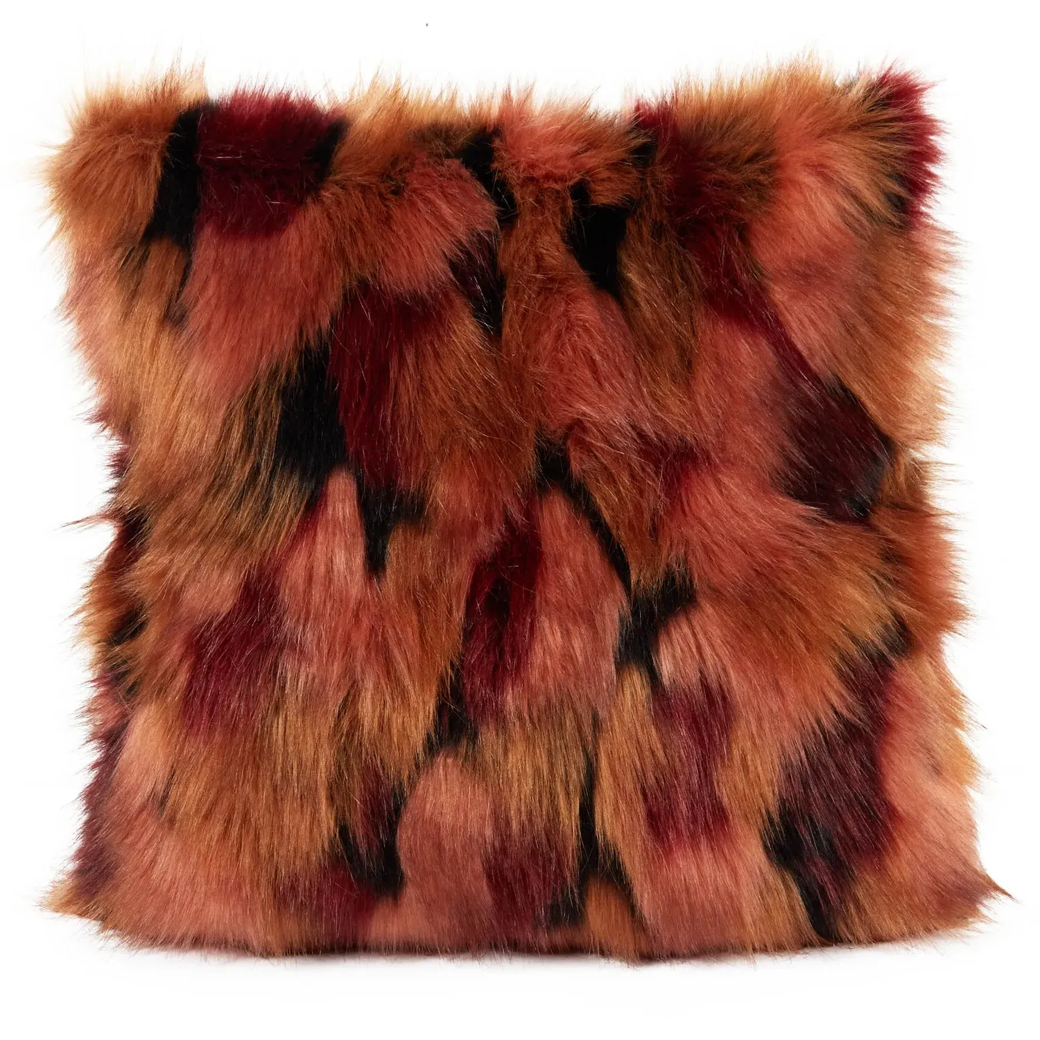 Melba Fur Cushion - Brown image