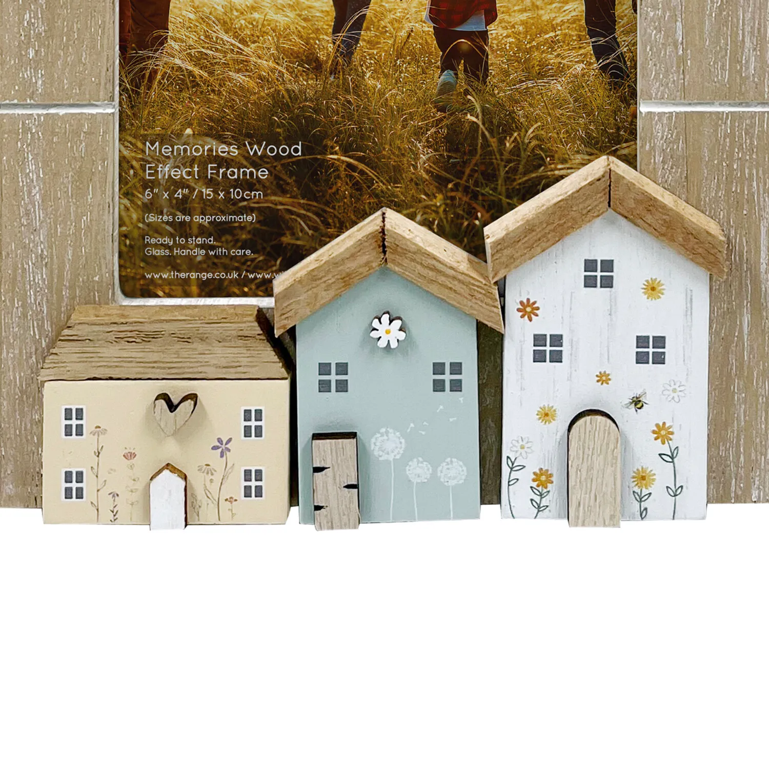 Memories Wood Effect Photo Frame - Brown