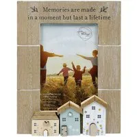 Memories Wood Effect Photo Frame - Brown