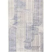 Mercan Round Rug - Blue