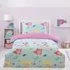 Mermaid Single Duvet Set - Pink, Blue