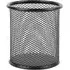 Mesh Pen Holder - Black, Metal