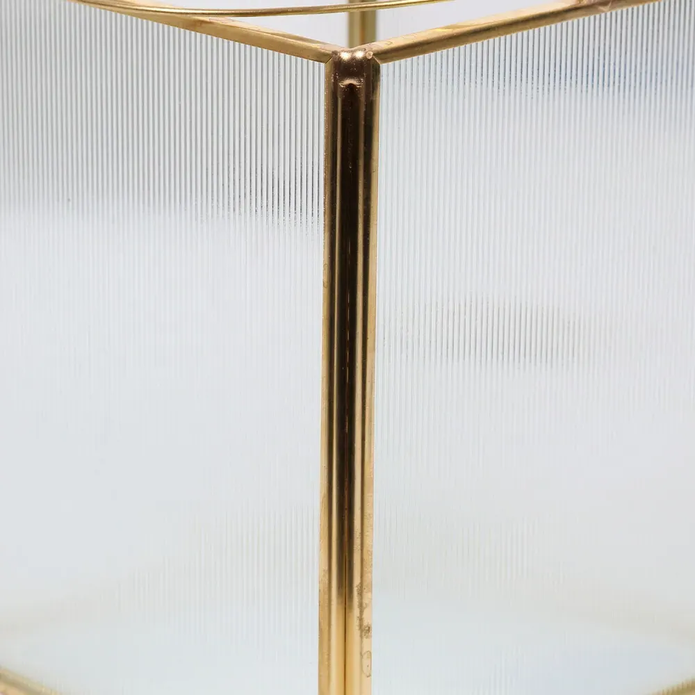 Metal Lantern - Gold