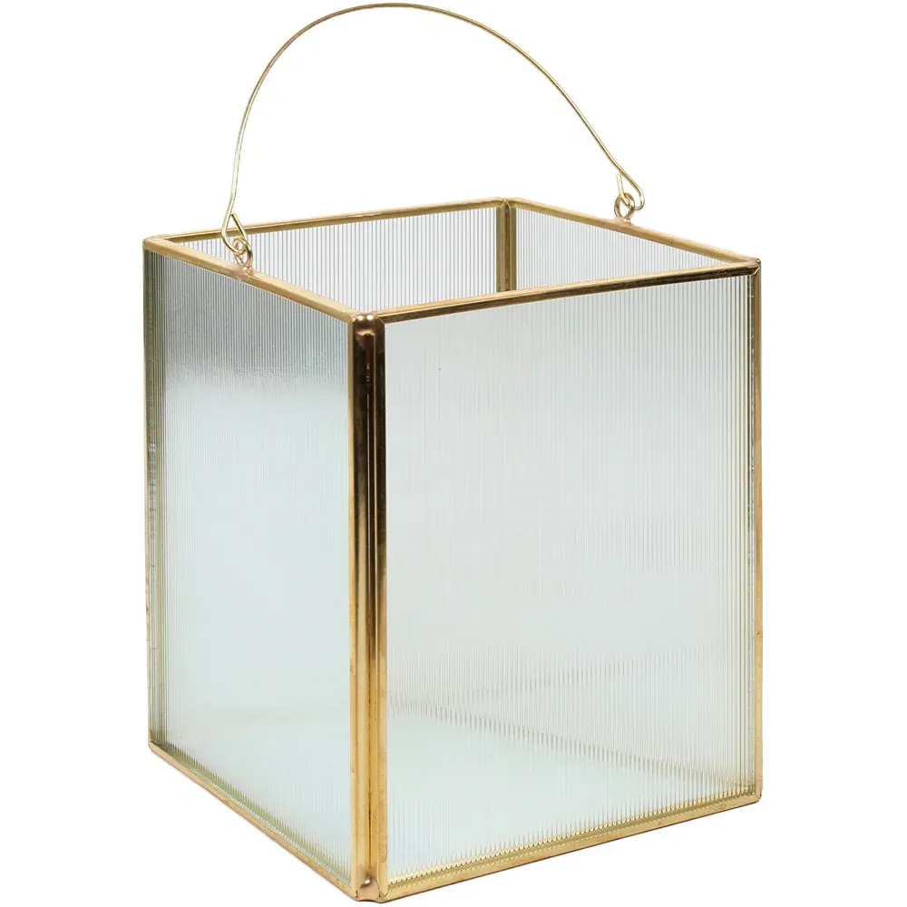 Metal Lantern - Gold