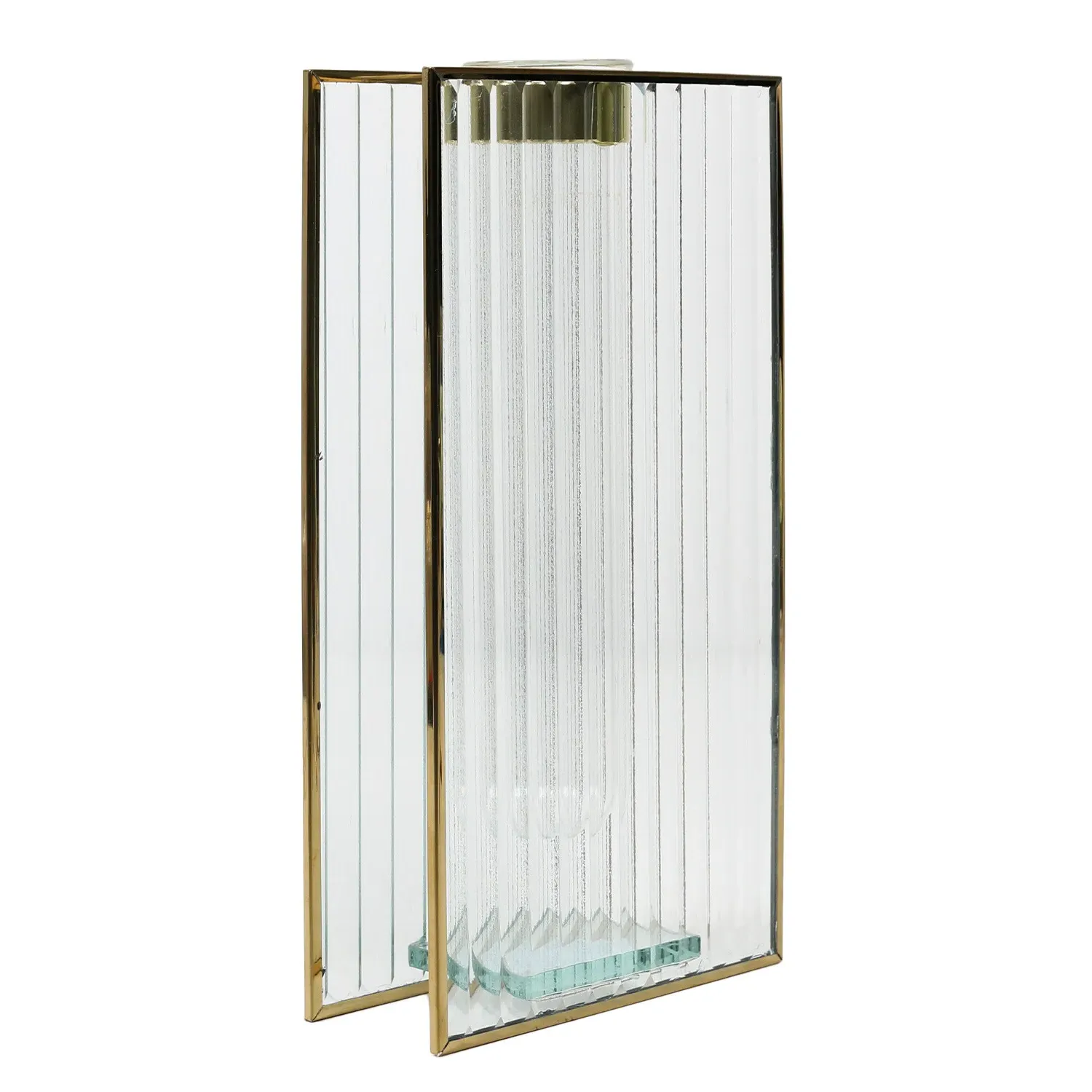 Metal Stem Vase - Gold