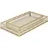 Metal Tray Set of 2 - Gold