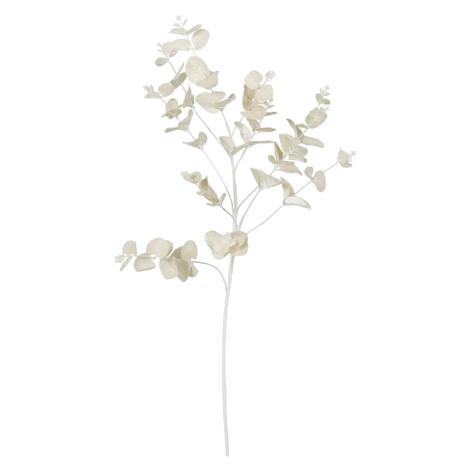 Metallic Silk Eucalyptus Spray image