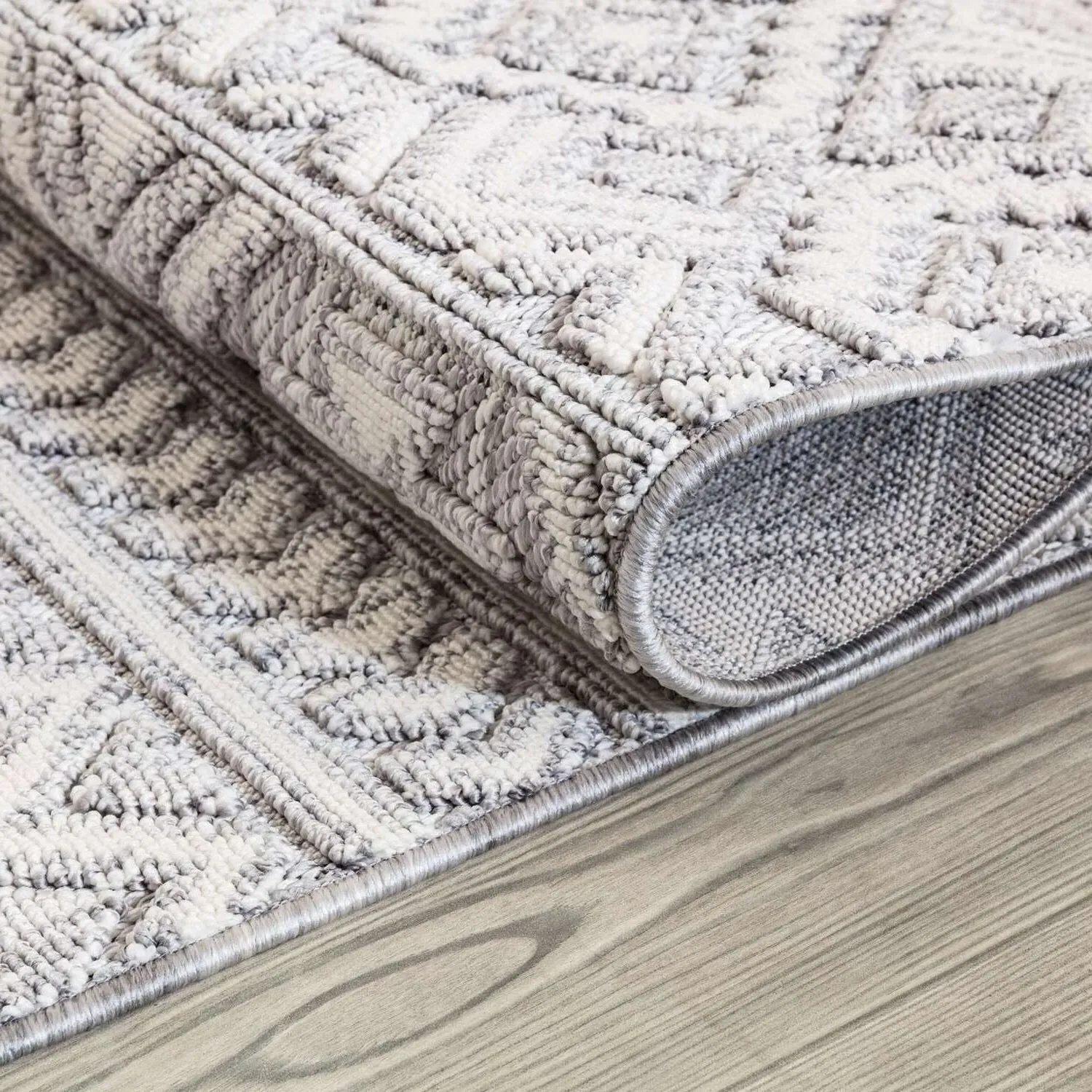 Mexico 140cm Rug - Grey