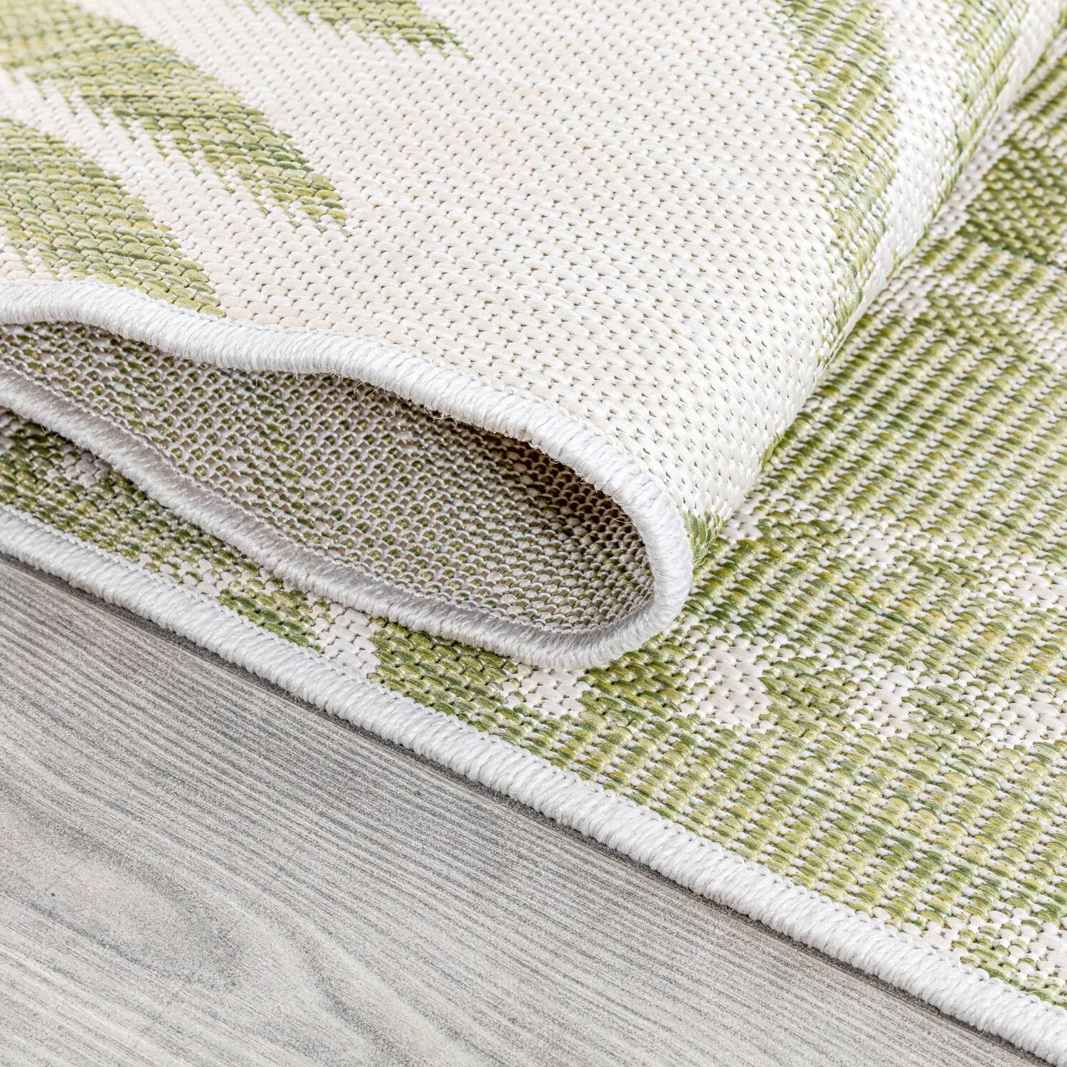 Miami Palm 160cm Indoor Outdoor Rug - Green