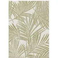 Miami Palm 160cm Indoor Outdoor Rug - Green