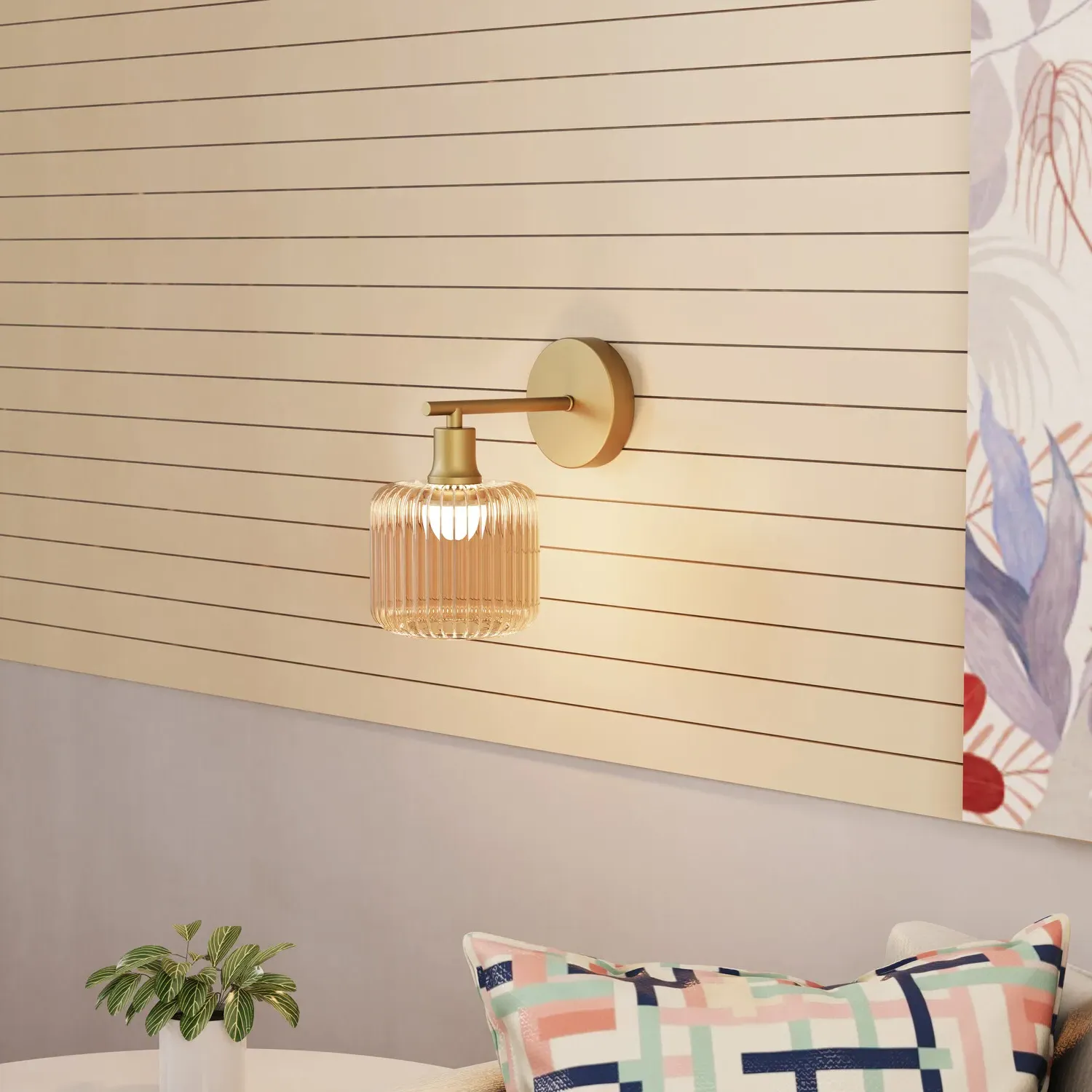 Micah Wall Light - Champagne, Gold